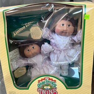 1985 Cabbage Patch Twins - Limited Edition In Original Box RARE!!!